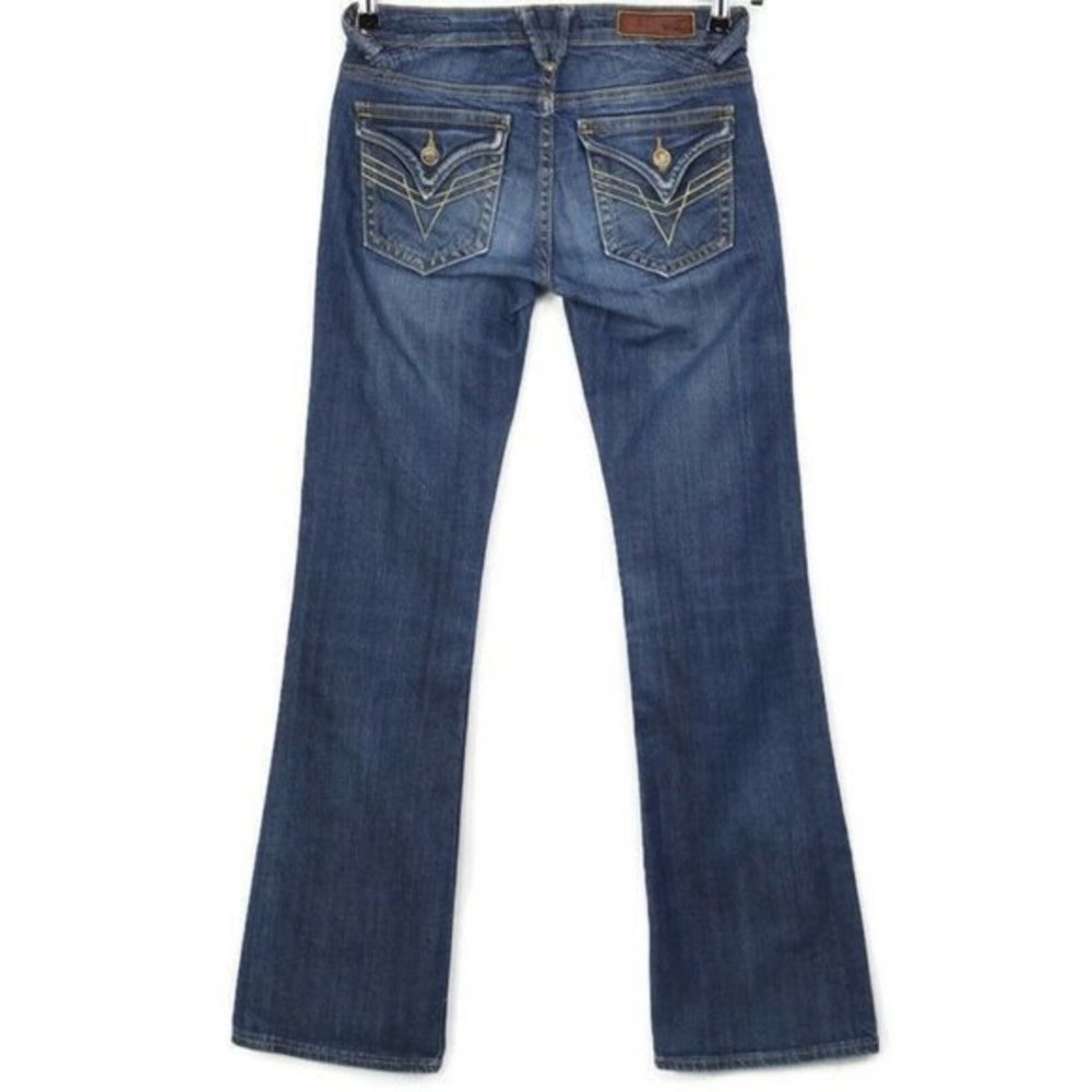 Vigoss Bootcut Jeans Stretch Button Flap Pocket 1 2 1/2  26‎ X 31